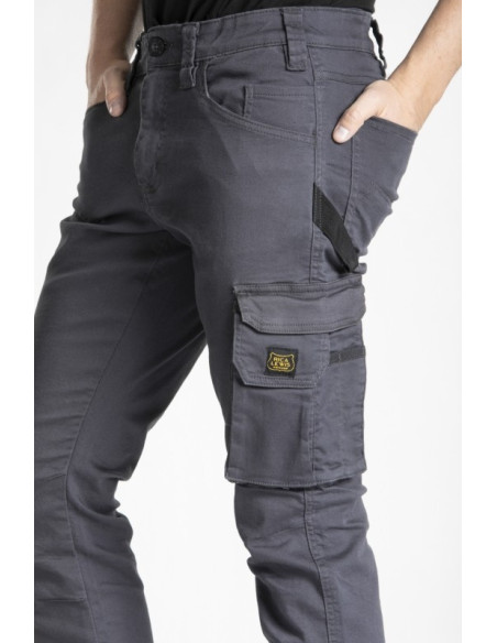 Jeans da lavoro JOB C: multitasche elasticizzato grigio Jeans da lavoro JOB C: multitasche elasticizzato grigio