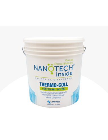 Rasante grana grossa in pasta Aerogel per pareti esterne – Thermo Coll