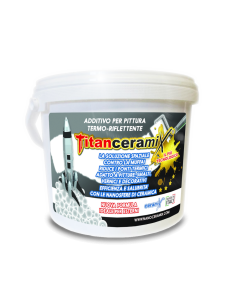 TitanceramiX – Additivo Termoriflettente contro formazione della muffa