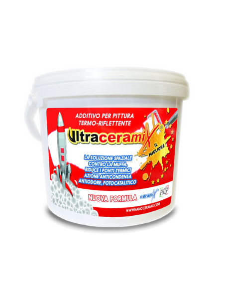ULTRACERAMIX – Additivo Termo-Riflettente e Isolante Fotocatalitico