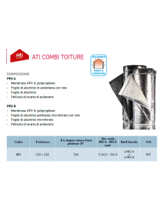 Isolante Termoriflettente ATI COMBI TOITURE: Efficienza e Comfort 2