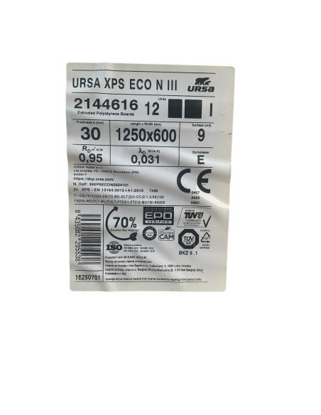 Pannelli URSA XPS ECO per isolamento termico
