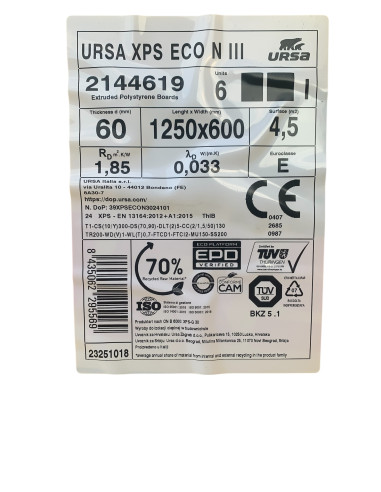 Pannelli URSA XPS ECO per isolamento termico
