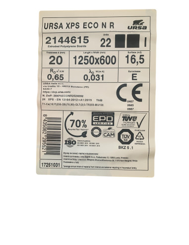 Pannelli URSA XPS ECO per isolamento termico