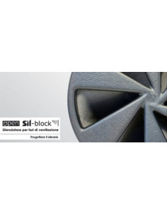 Silenziatore per fori di ventilazione Sil-block