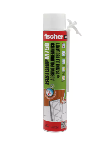 Schiuma adesiva poliuretanica per pannelli isolanti Fischer – Fastgrip Schiuma adesiva poliuretanica per pannelli isolanti Fischer – Fastgrip