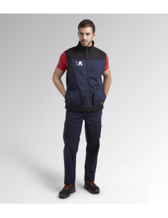 Gilet da lavoro blu - Diadora 2
